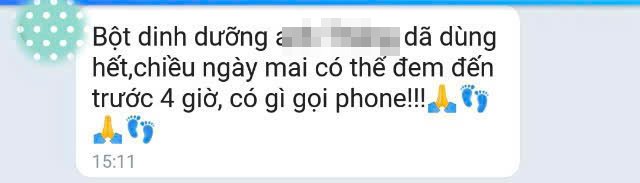 Tin nhắn của khách: Dùng hết là nhắn đặt tiếp